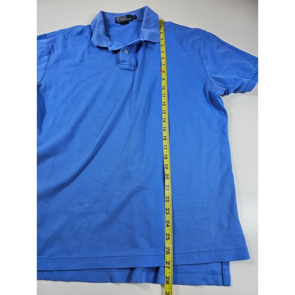 Polo ralph lauren size large L men's blue polo casual career ^^ - Picture 6 of 6